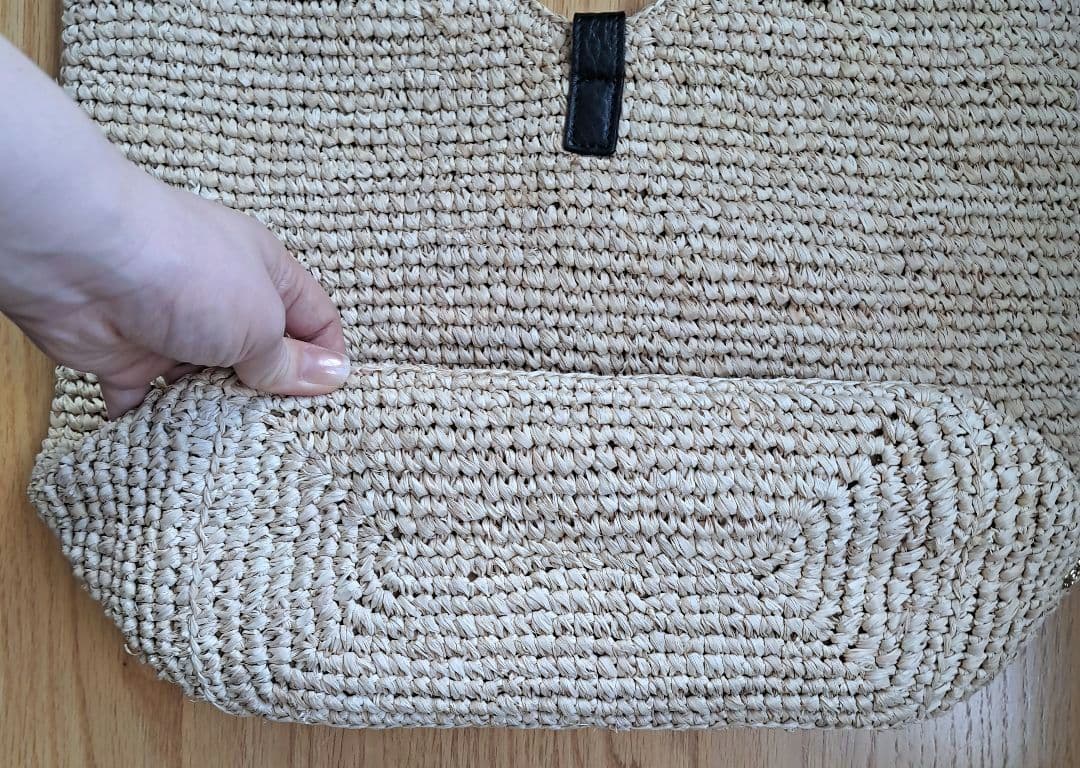 VIOLAd'ORO　ショルダーカゴバッグ