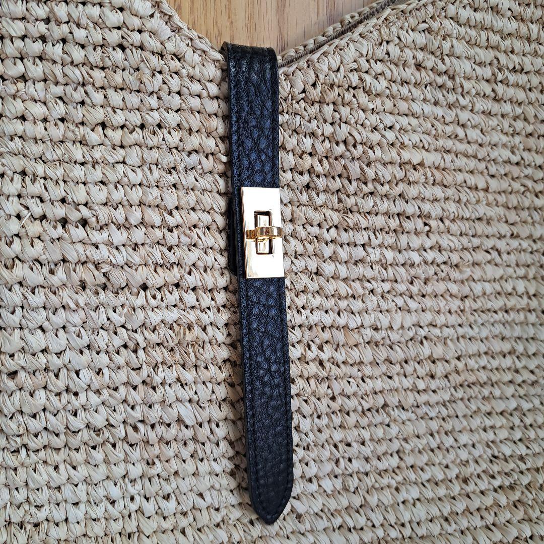 VIOLAd'ORO　ショルダーカゴバッグ