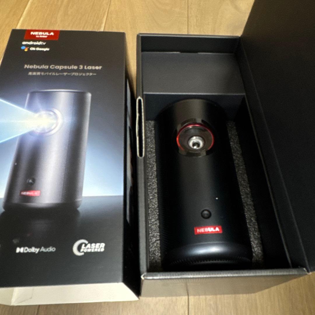 プロジェクター anker nebula capsule 3 laser