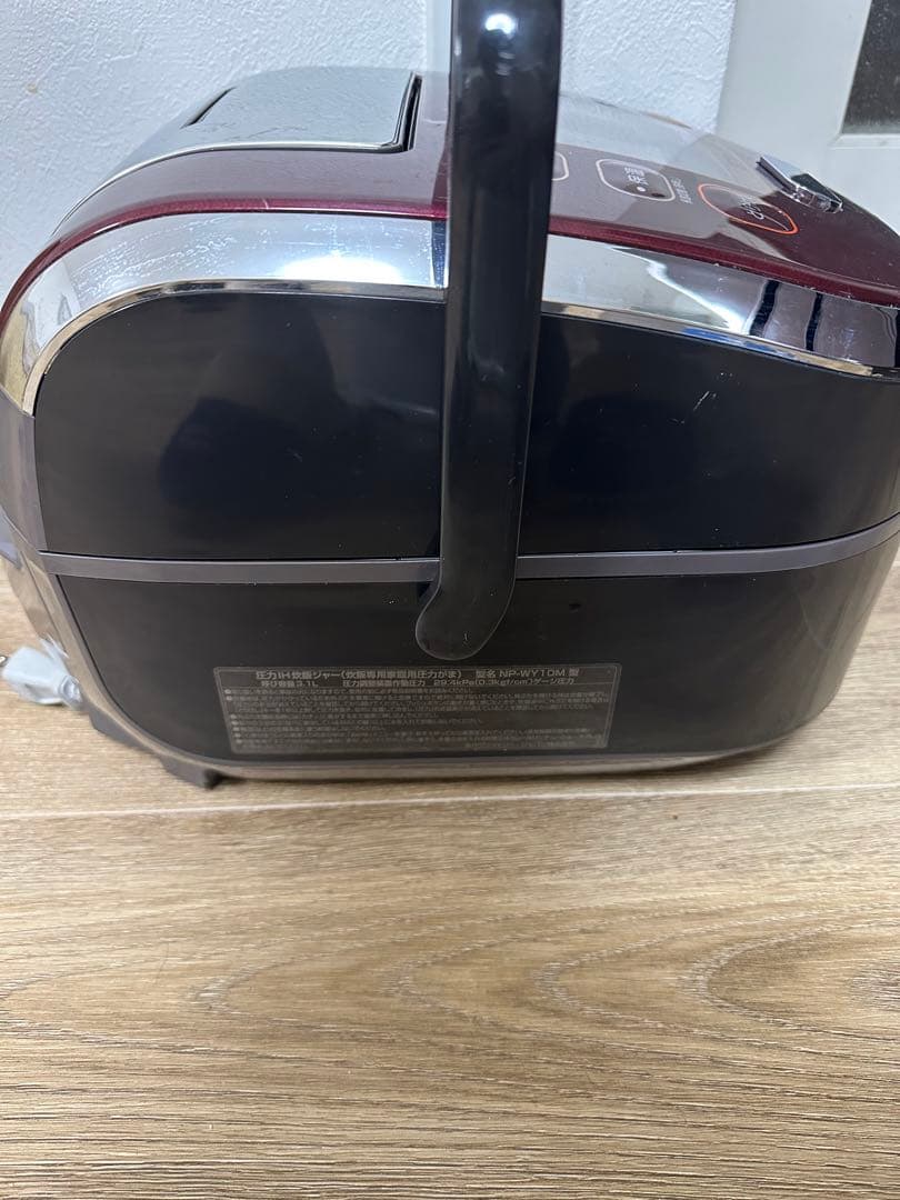 象印 圧力IH炊飯ジャーNP-WY10M 2016年製