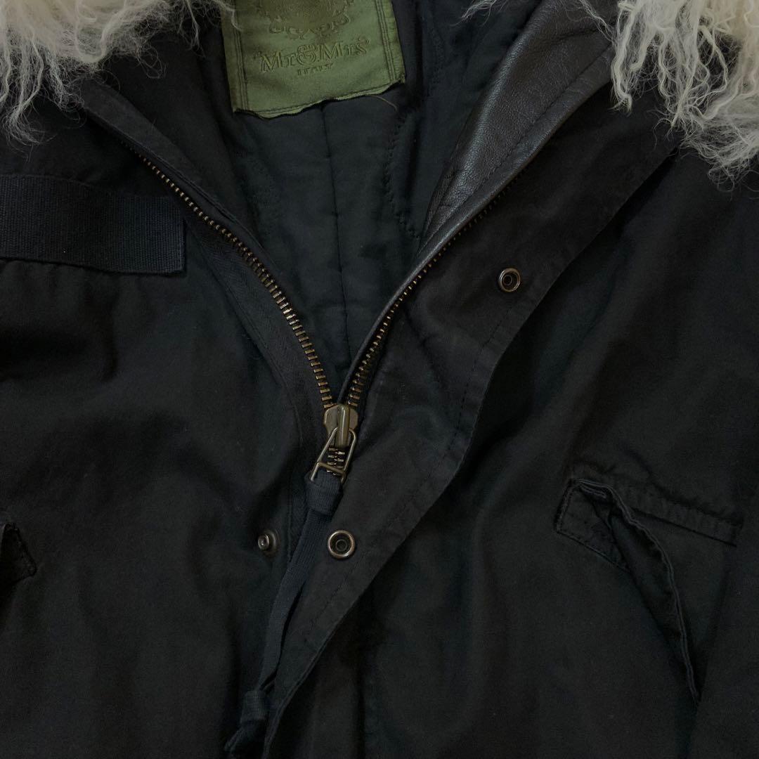 A/W Mr & Mrs ITALY ミスターアンドミセス モッズコート XS