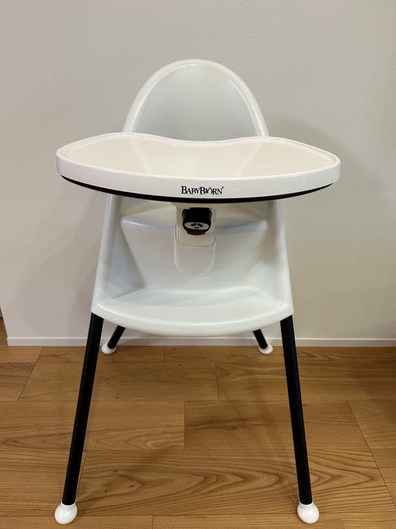 ベビービョルン　ハイチェア ホワイト(ハーネスなし)
