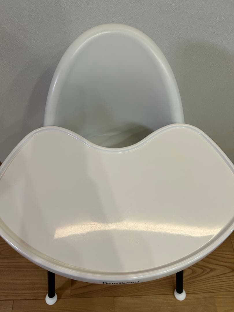 ベビービョルン　ハイチェア ホワイト(ハーネスなし)