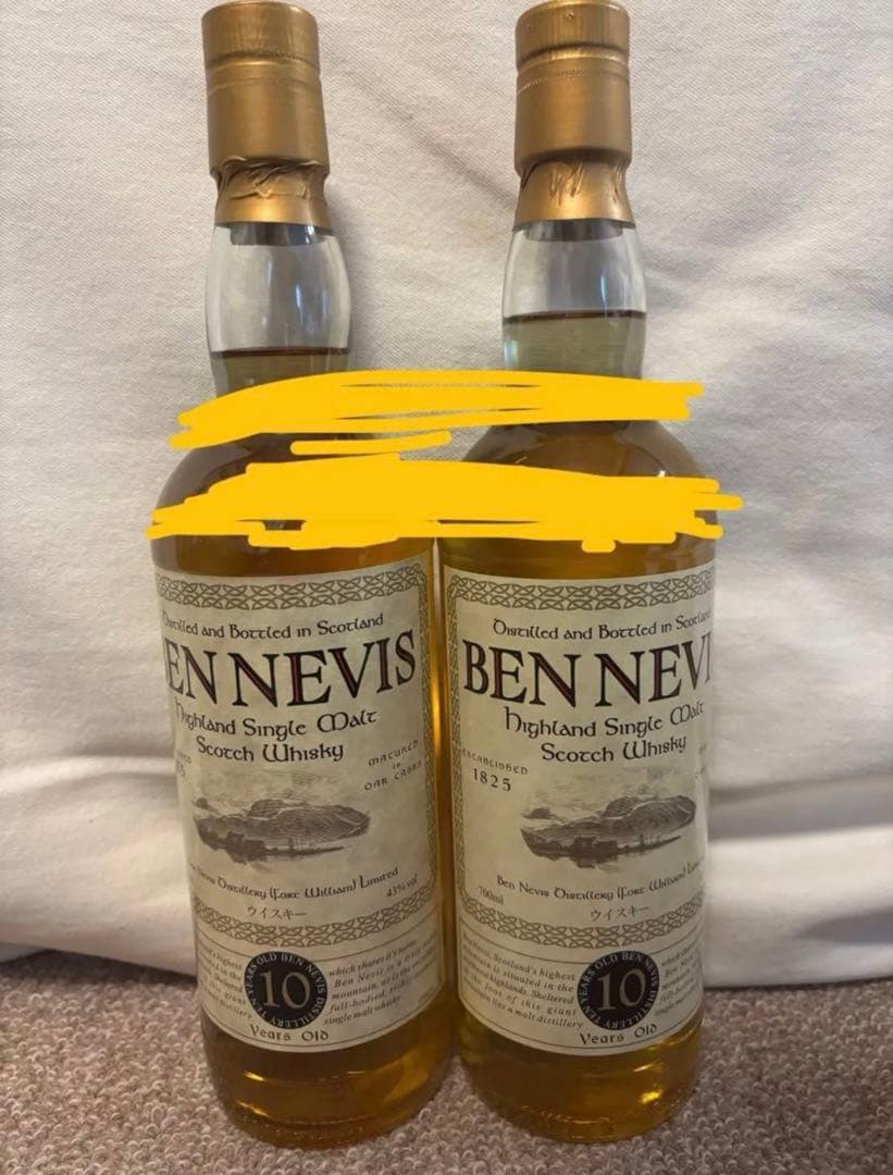 2本セット　ベンネヴィス10年　BENNEVIS10年 シングルモルト
