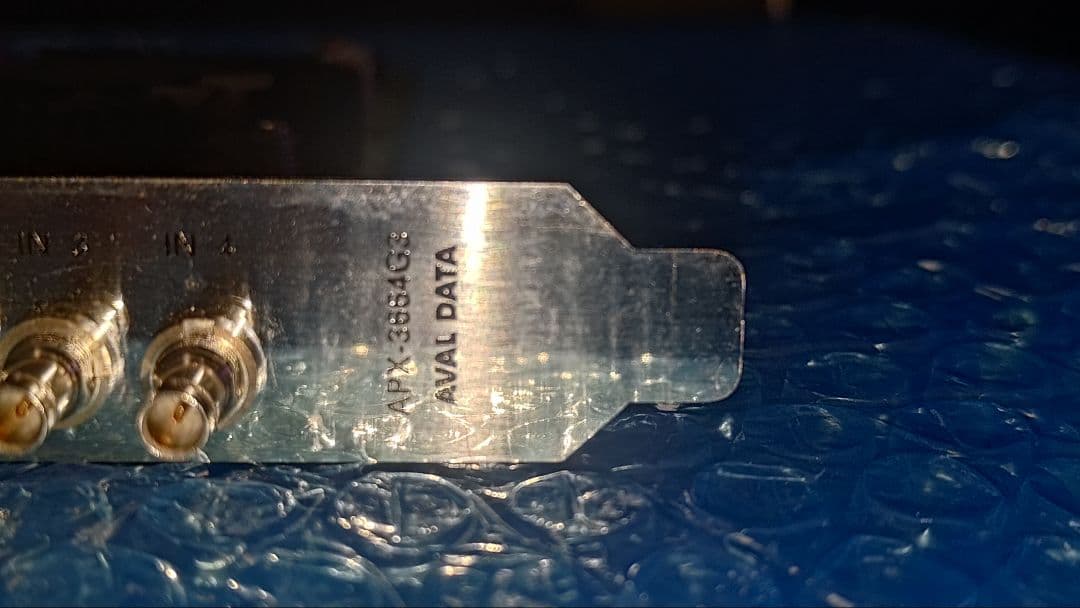 【ジャンク品】AVAL DATA キャプチャーボードAPX-3664G3