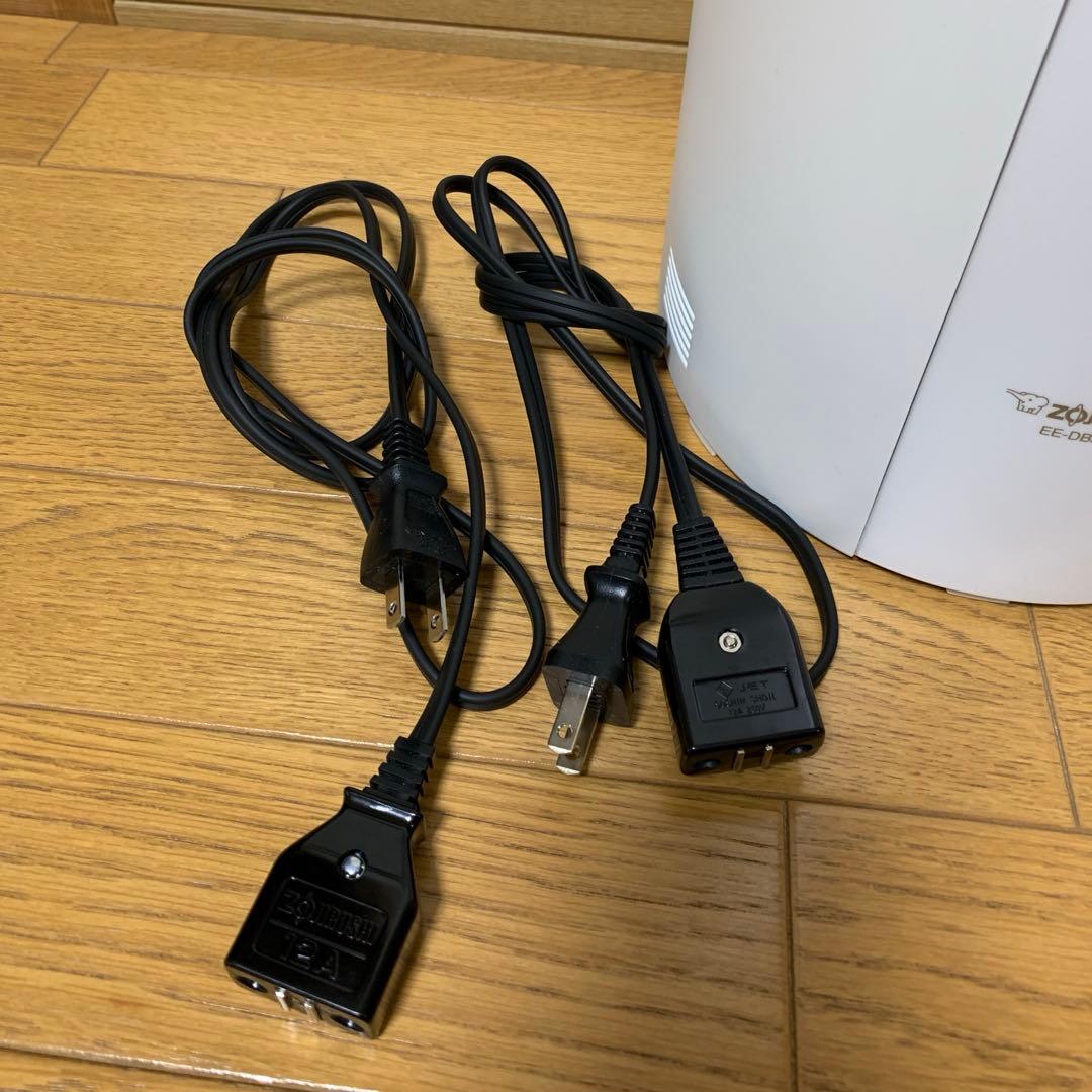 象印 スチーム式加湿器 EE-DB50-WA型 4㍑ 取扱説明書あり 美品