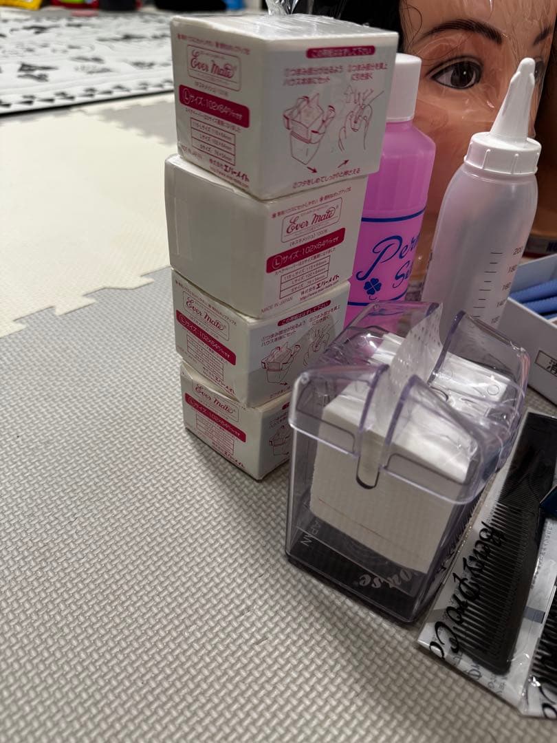 美容師練習用　ワインディング　オールウェーブ