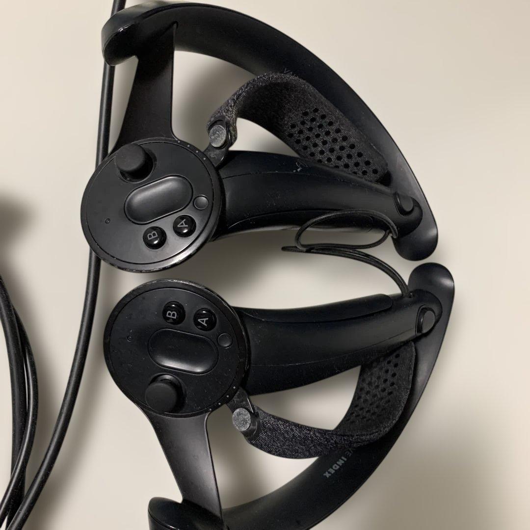 ジャンク品valve index HMD コントローラーのみ
