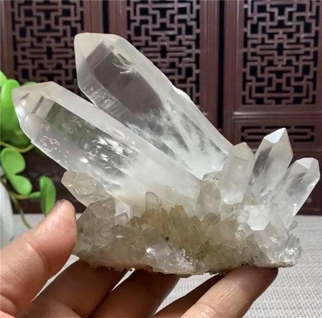 ◆超強いパワーヒマラヤ産天然水晶クラスターB0123/C162/168C