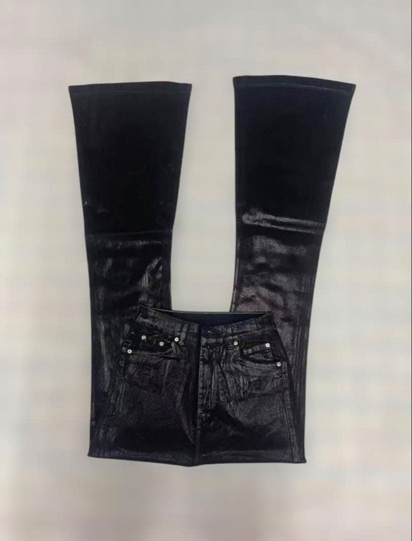 【Rick Owens DRKSHDW】 BOLAN BOOTCUT WAX