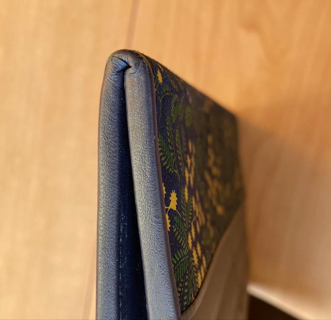 印傳屋　ミモザ長財布