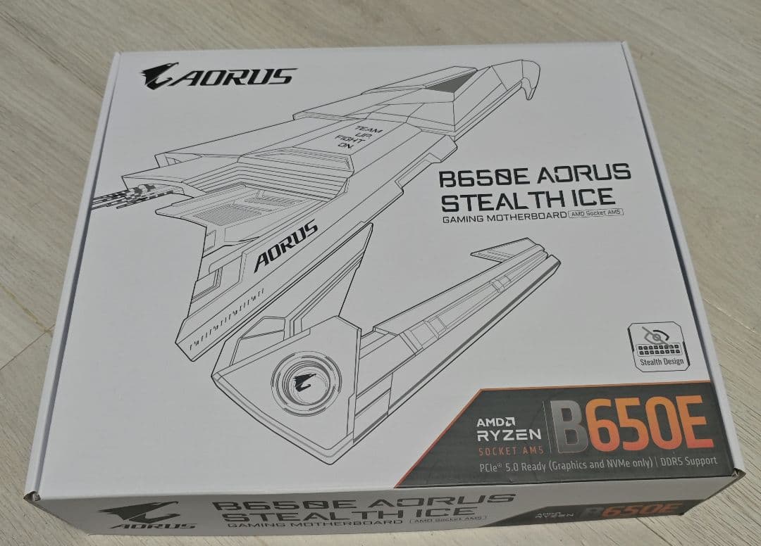 マザーボード GIGABYTE B650E AORUR STEALTH ICE