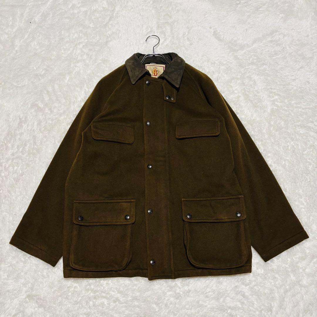 希少 ヴィンテージ BARACUTA カバーオール ハーフコート ラムウール