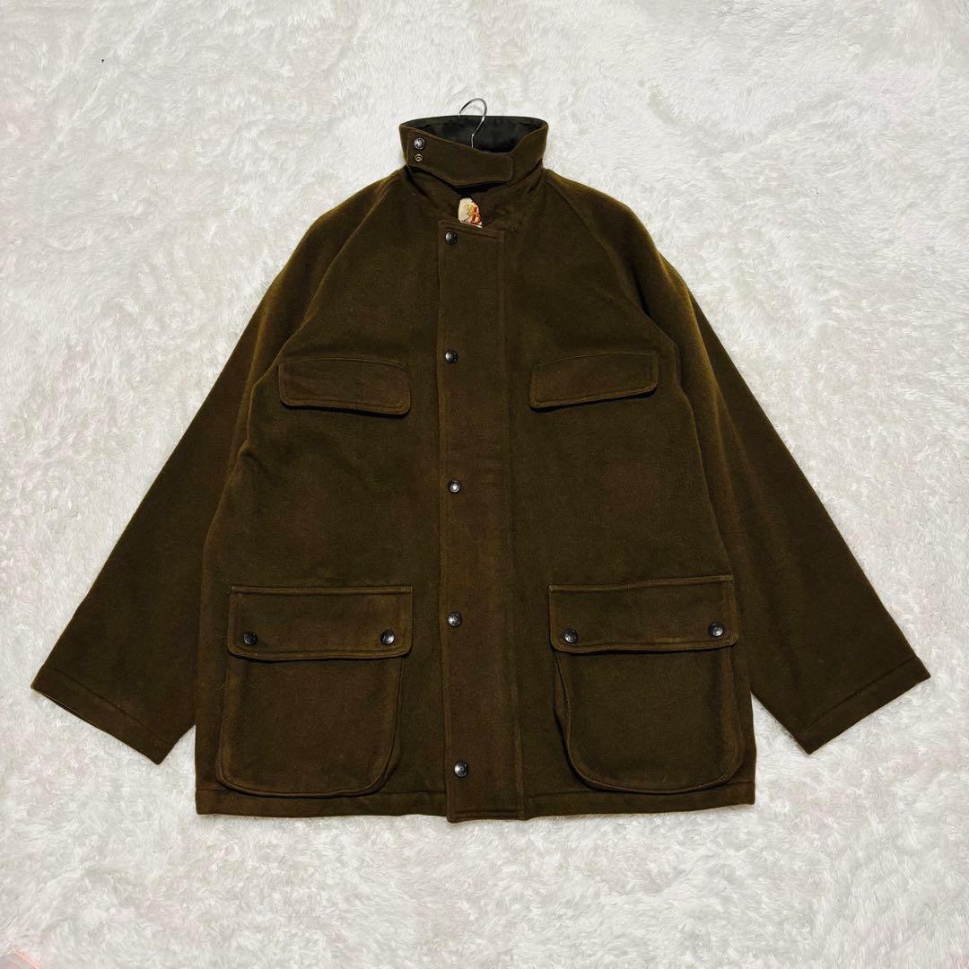 希少 ヴィンテージ BARACUTA カバーオール ハーフコート ラムウール