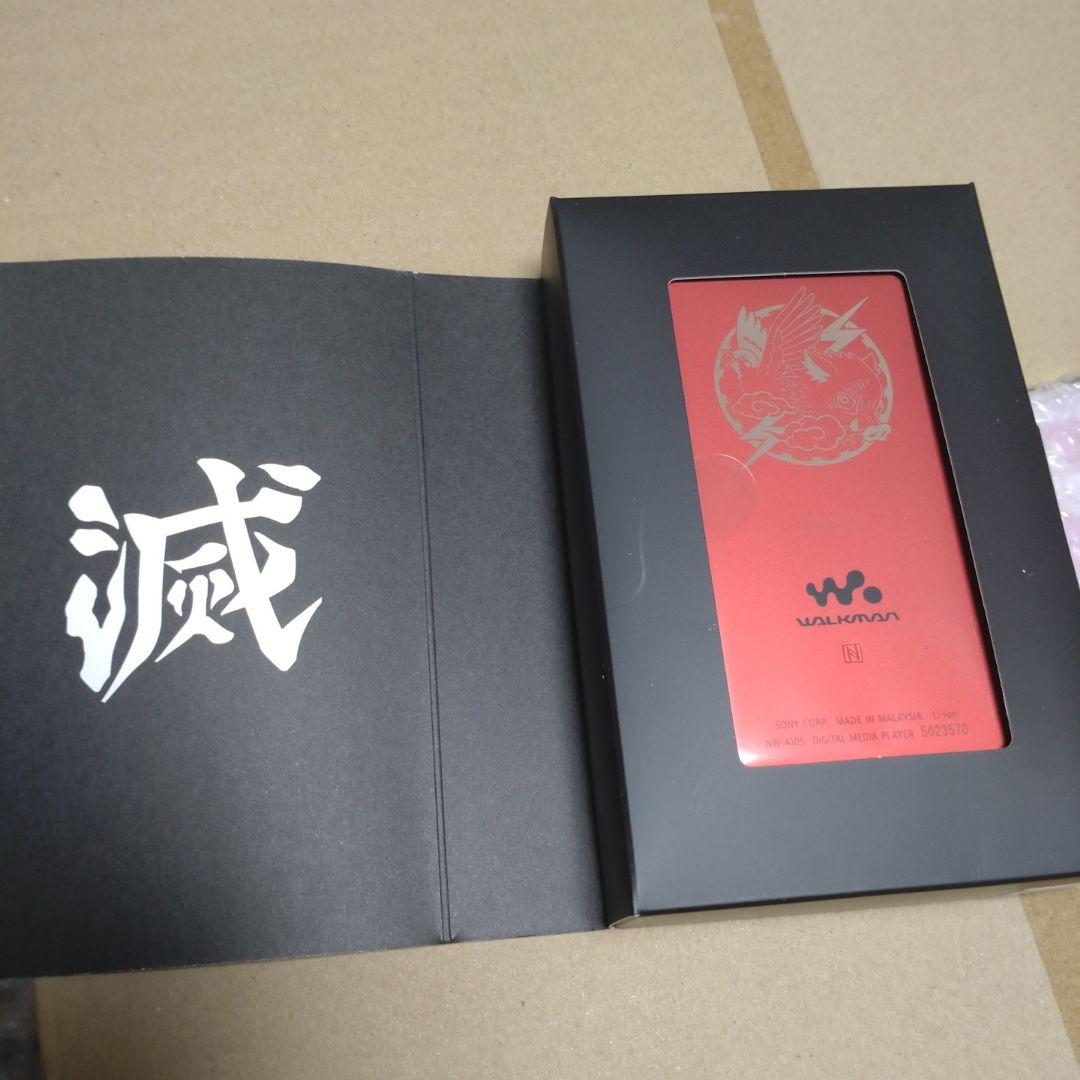 善逸 伊之助 鬼滅の刃　ウォークマン　NW-A105　赤　 新品