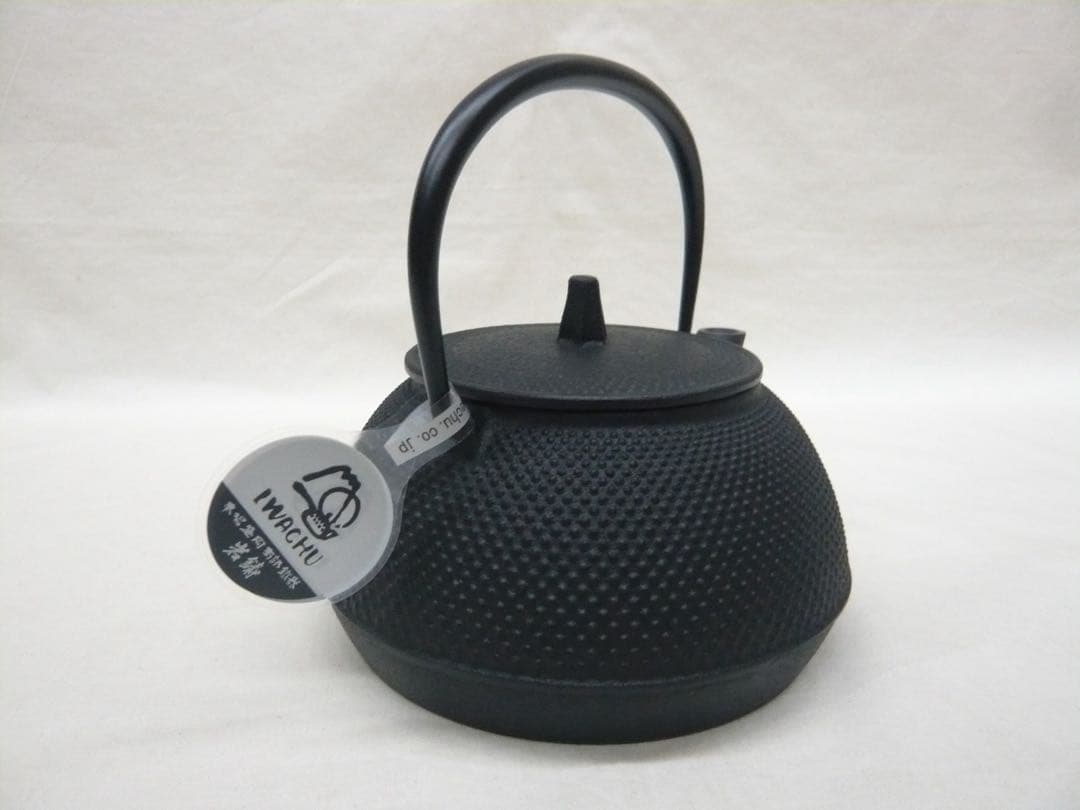 『鉄瓶兼用急須 5型新アラレ』満水650ml ガス・IH対応 南部鉄器 日本製