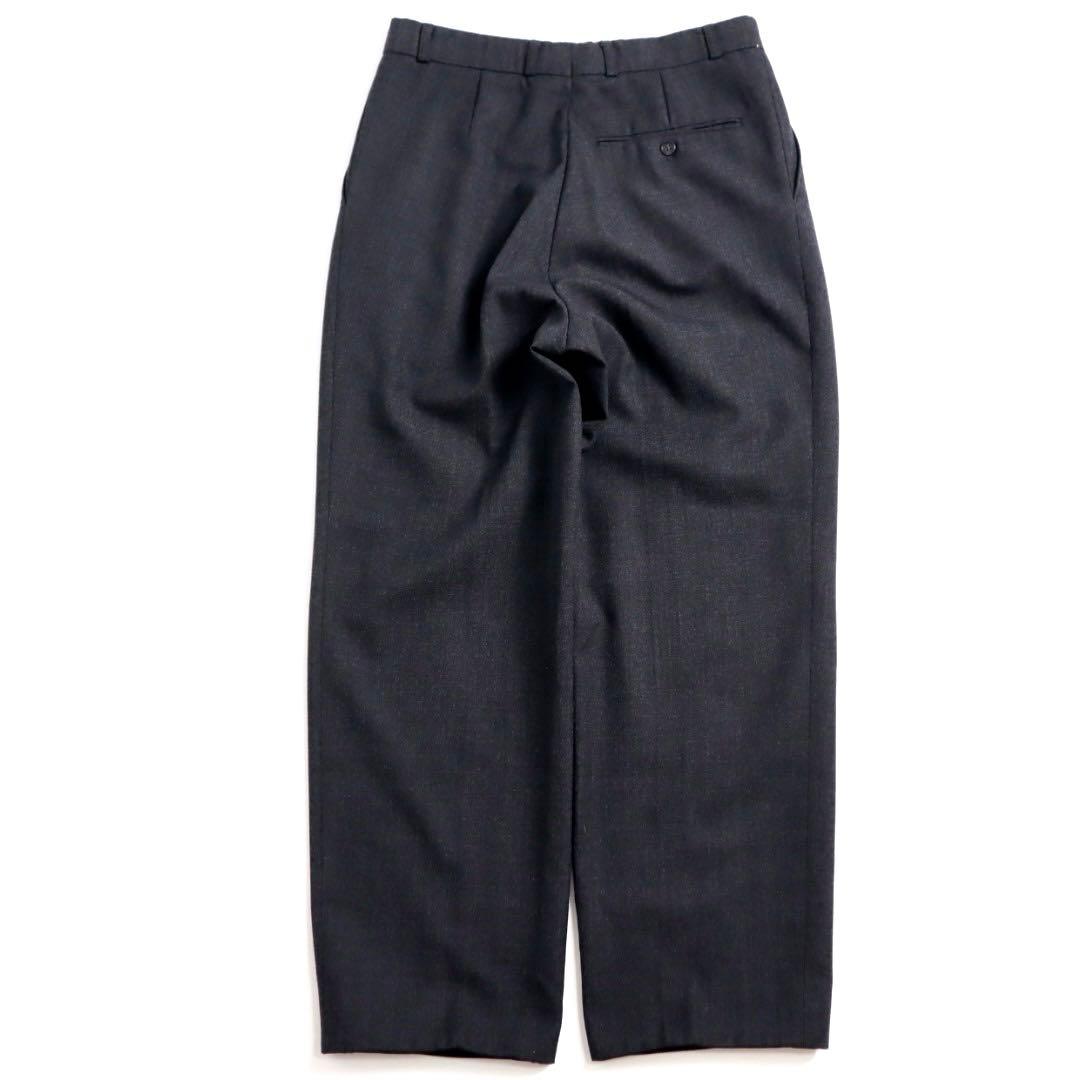 Euro vintage ユーロヴィンテージ 2タック ワイドスラックス