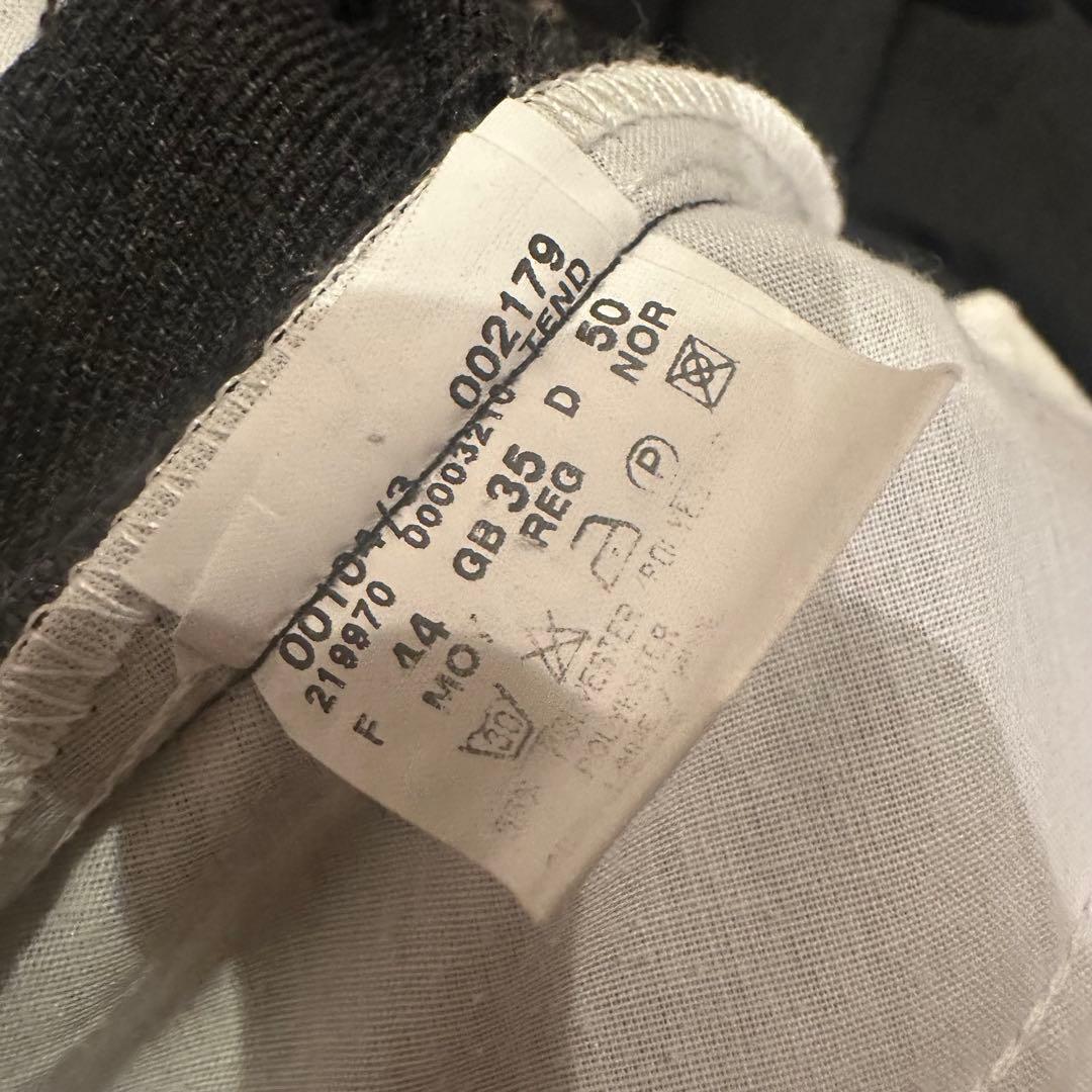 Euro vintage ユーロヴィンテージ 2タック ワイドスラックス