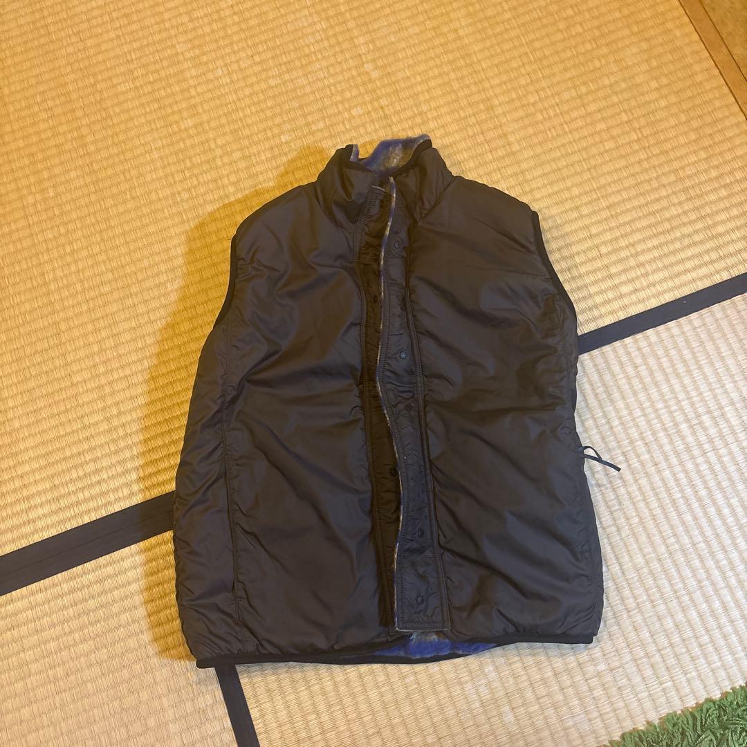 キャピタル kapitalリバーシブルジップアップベスト