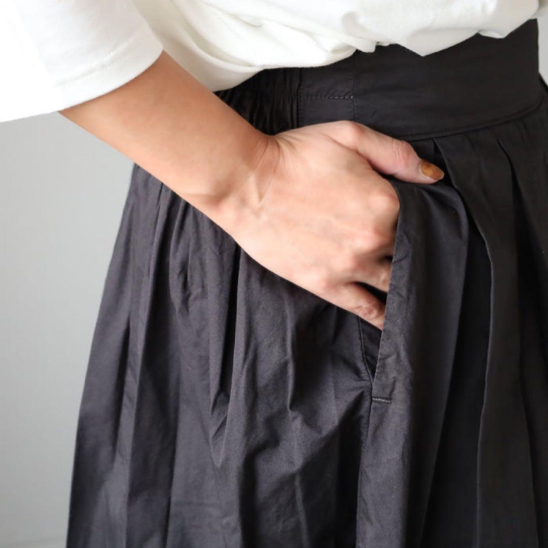 HARVESTY ハーベスティ 40コーマ糸ツイルサーカスキュロットパンツ