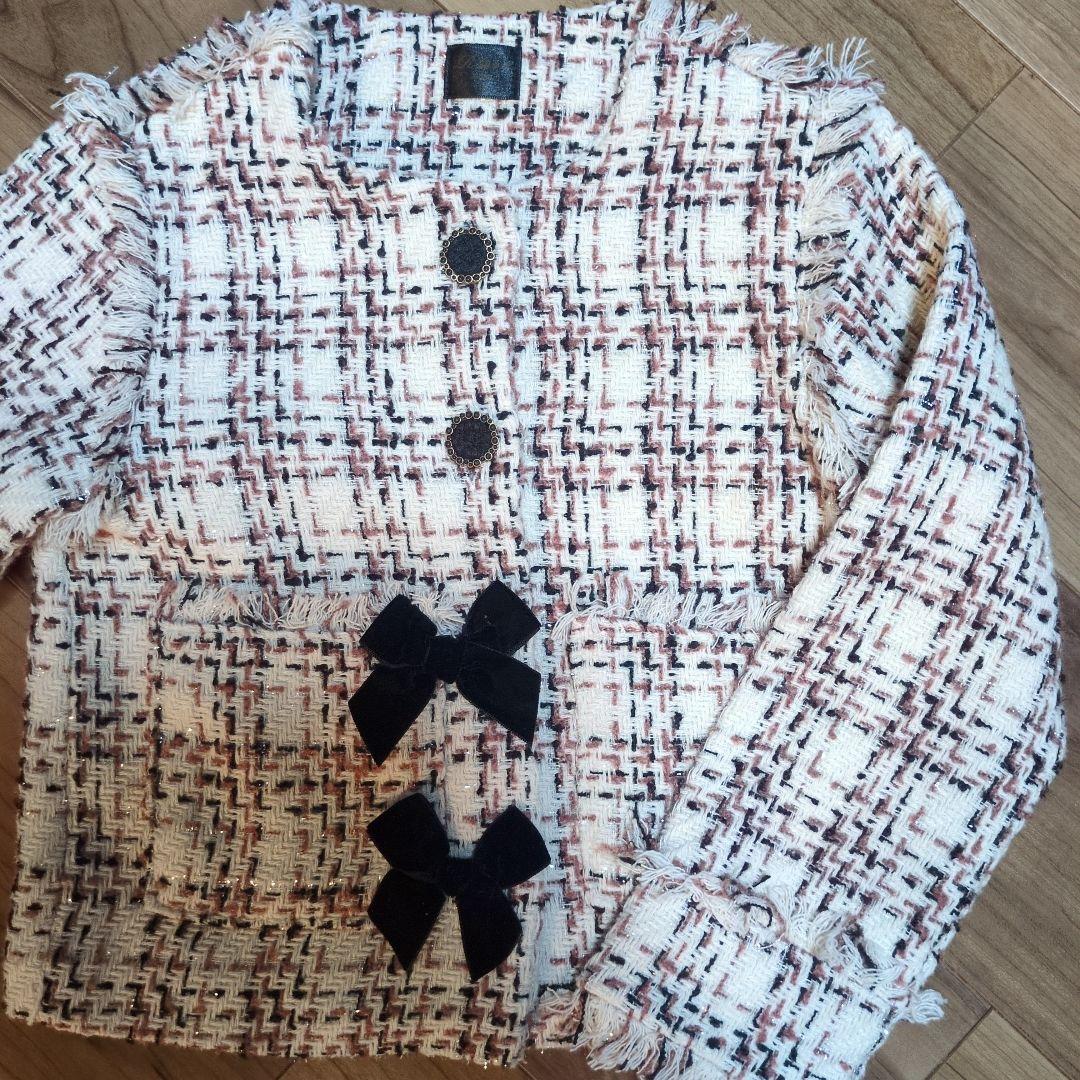 ツイードセットアップ　110cm　フォーマル