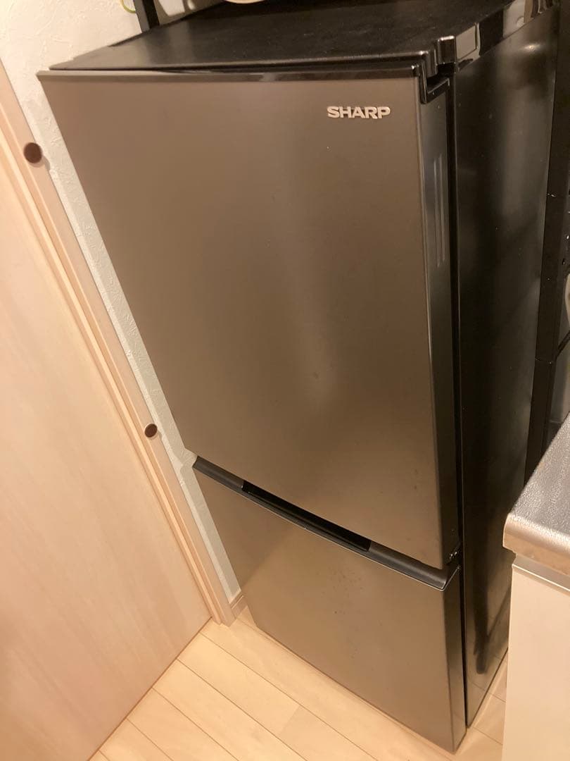 SHARP ブラック 冷蔵庫 152L 2023年製