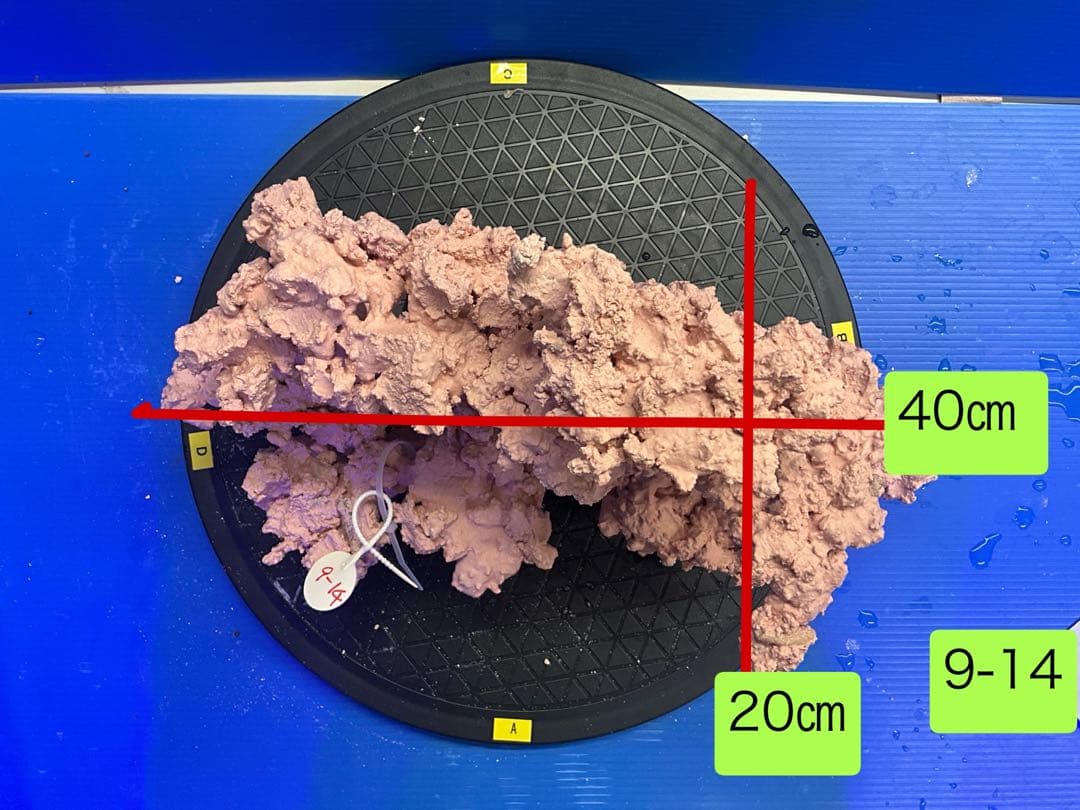 人工ライブロック　No.9-14 9-12 まとめて2個購入