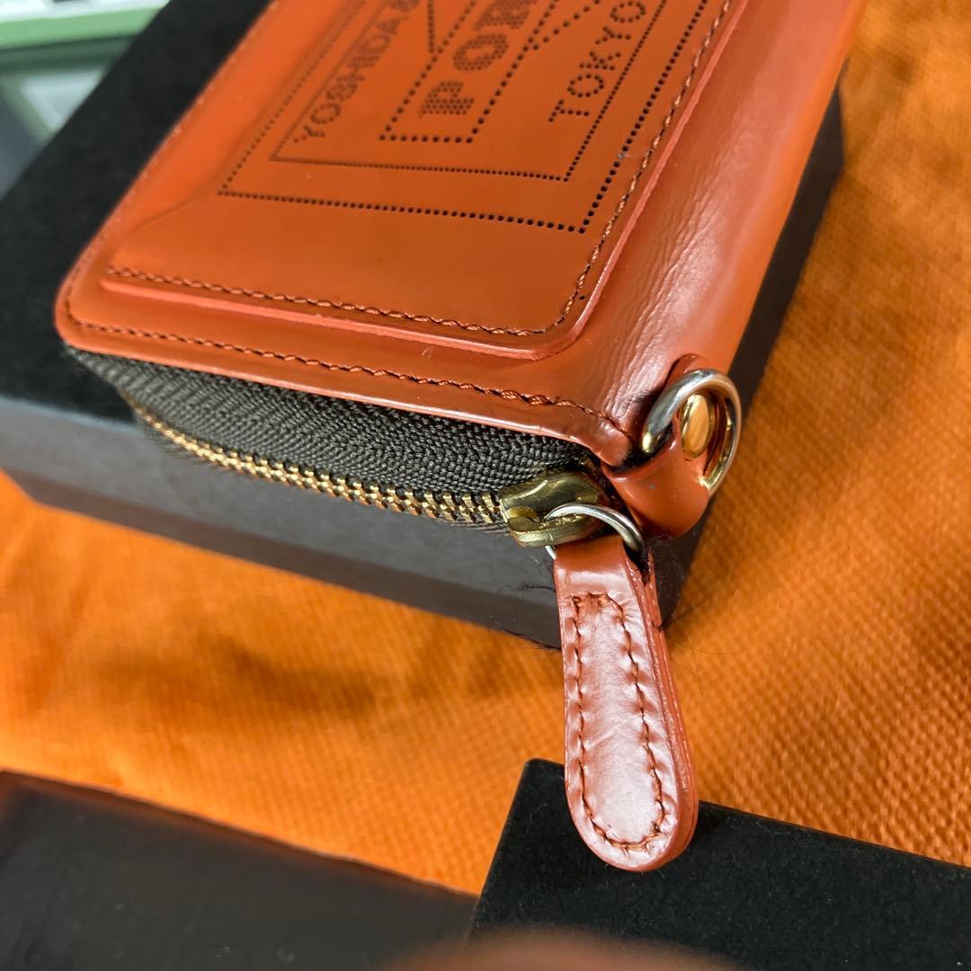 PORTER オレンジレザーキーケース