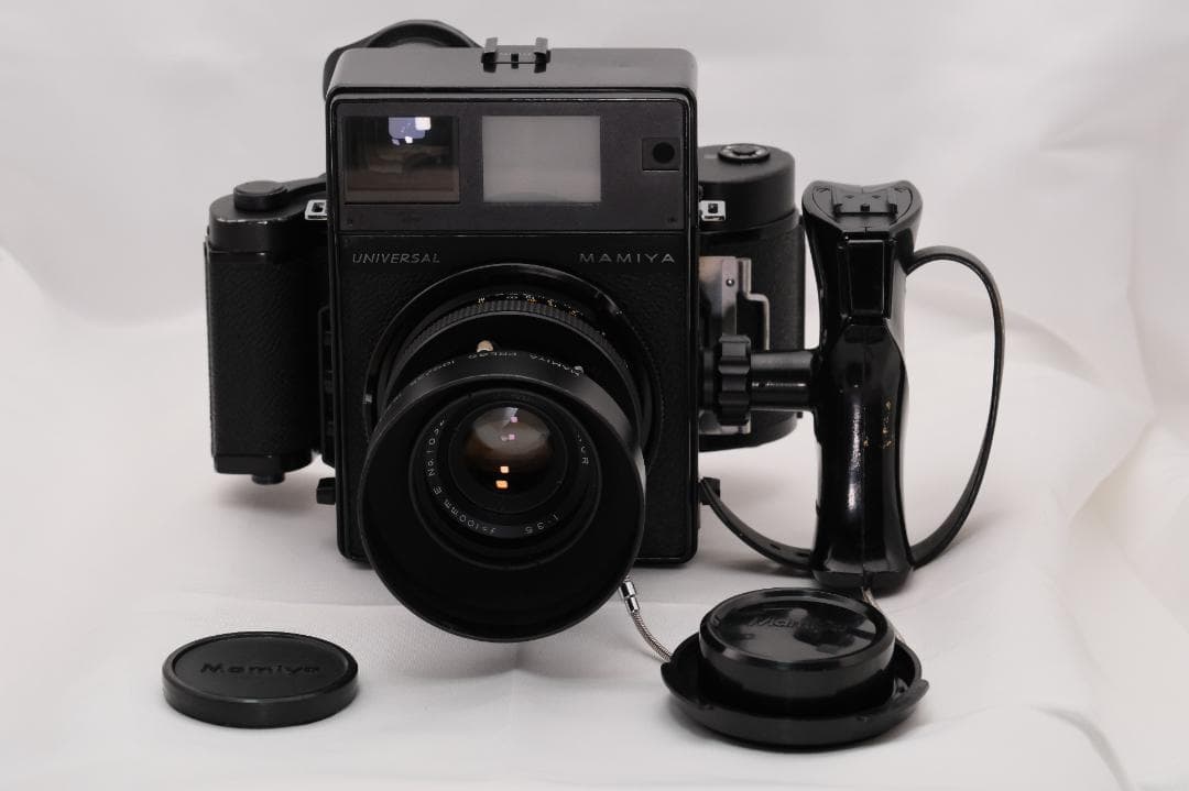 完動品 マミヤユニバーサル 100mm 3.5 Mamiya Universal