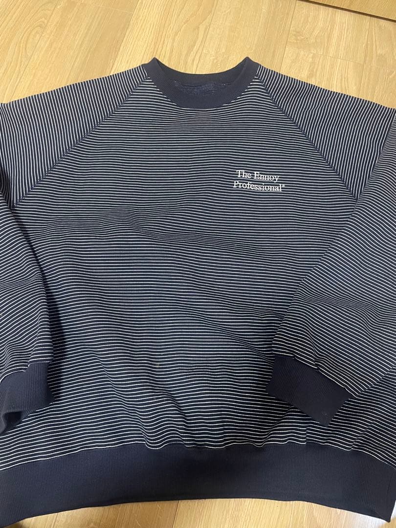 The Ennoy Professional ストライプスウェット XXL