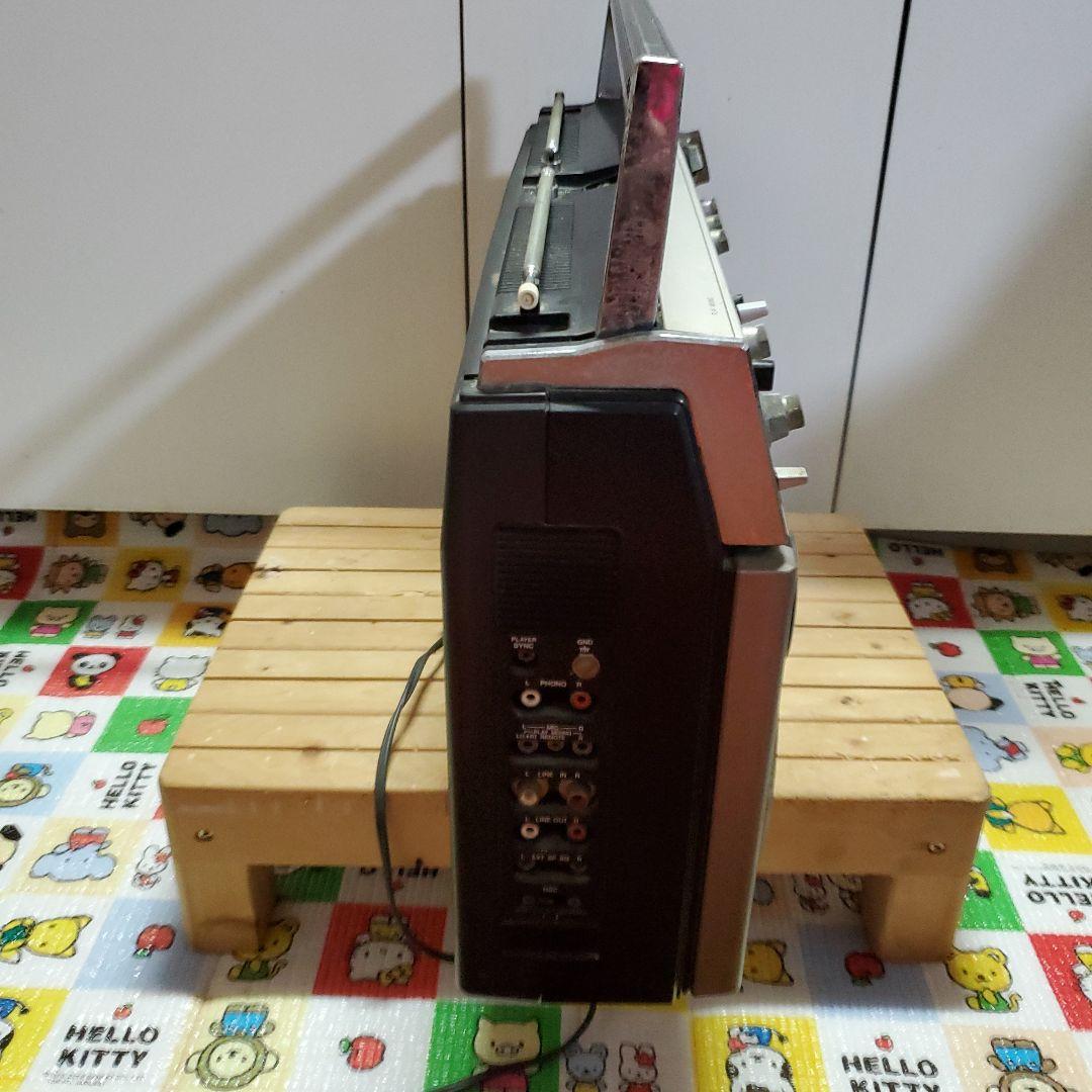 AIWA　昭和レトロ　 ラジオ　カセットレコーダー　通電確認済み　訳あり