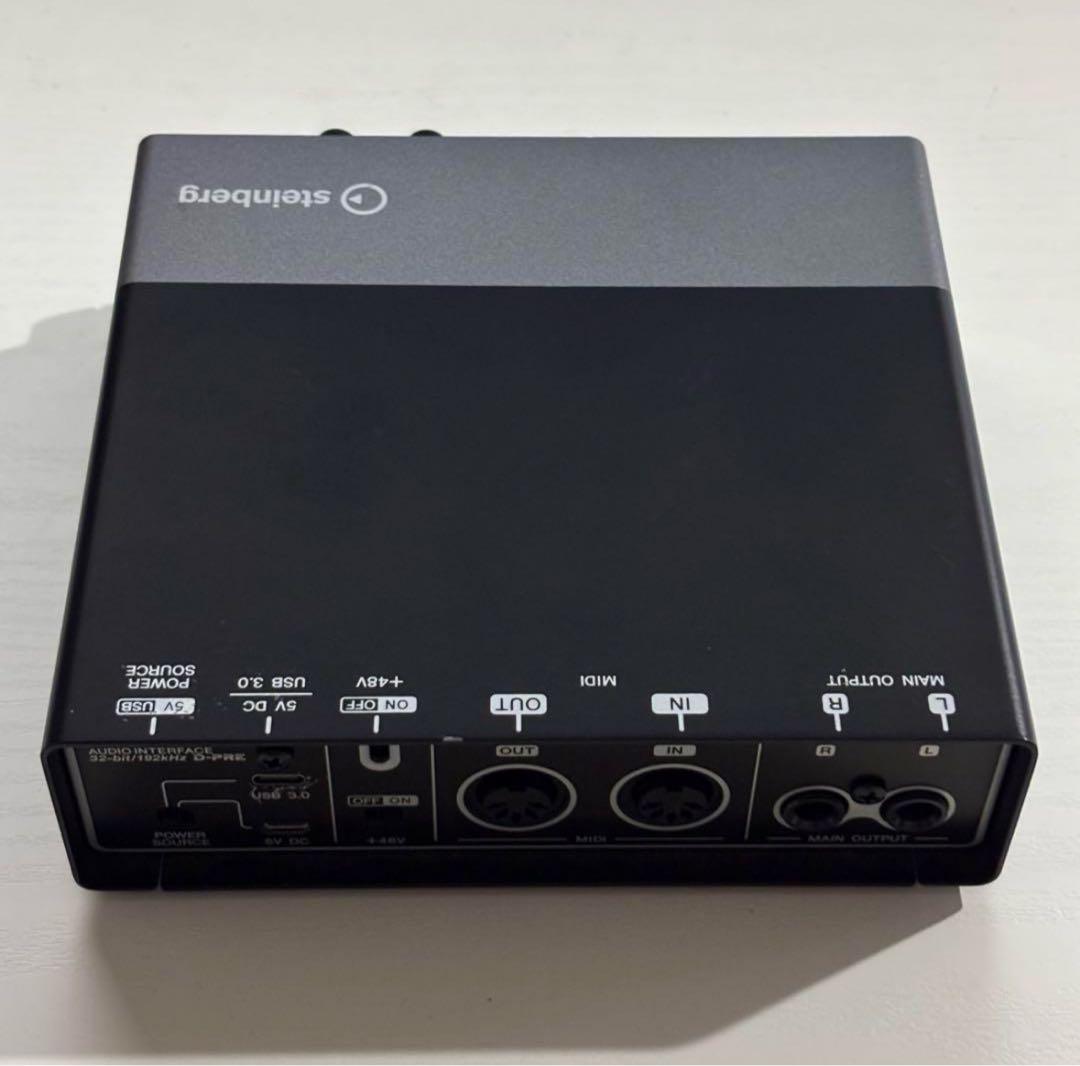 【新品】Steinberg UR22C MIDI対応・高音質録音