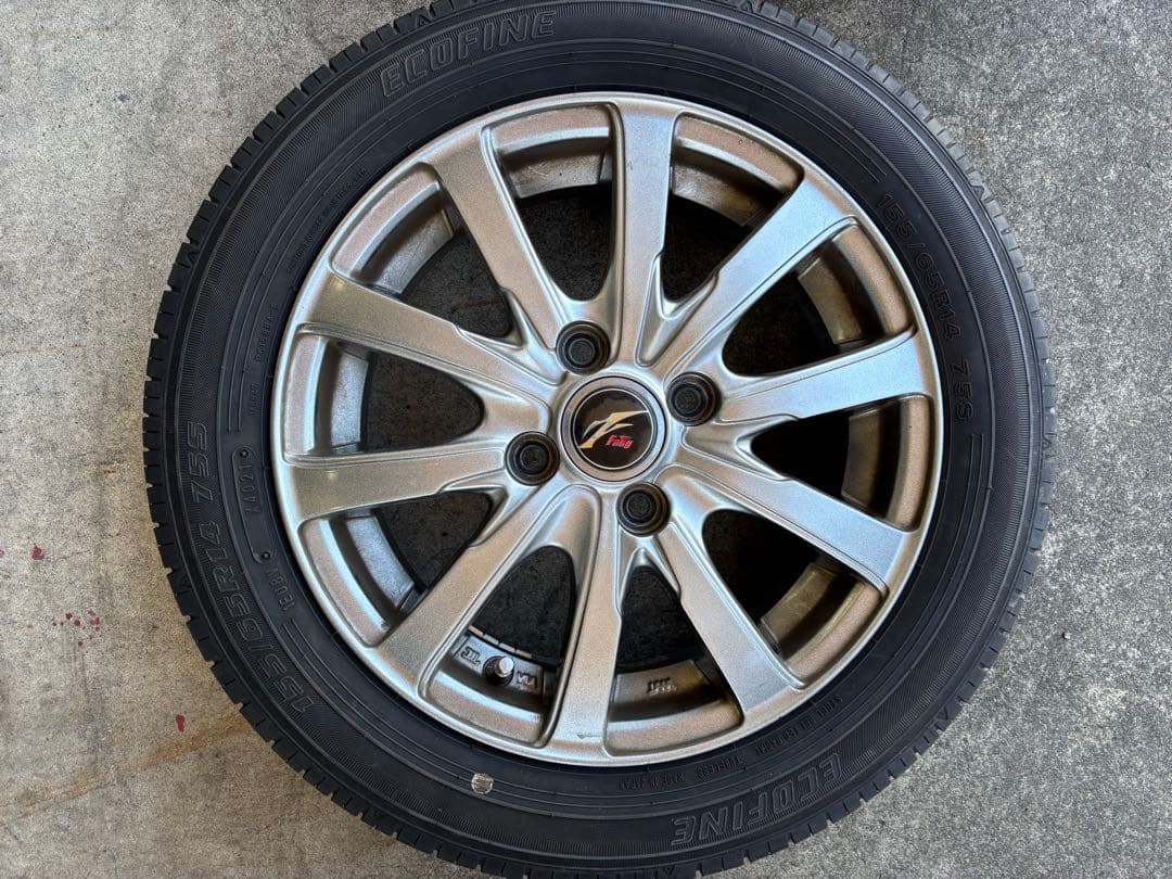 てーボラン 155/65R14 夏タイヤ2本