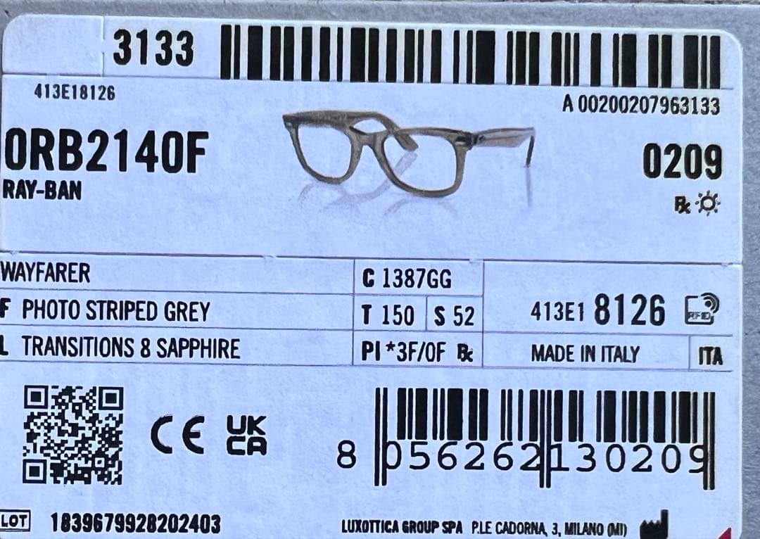 Ray-Ban Change Collection サングラス