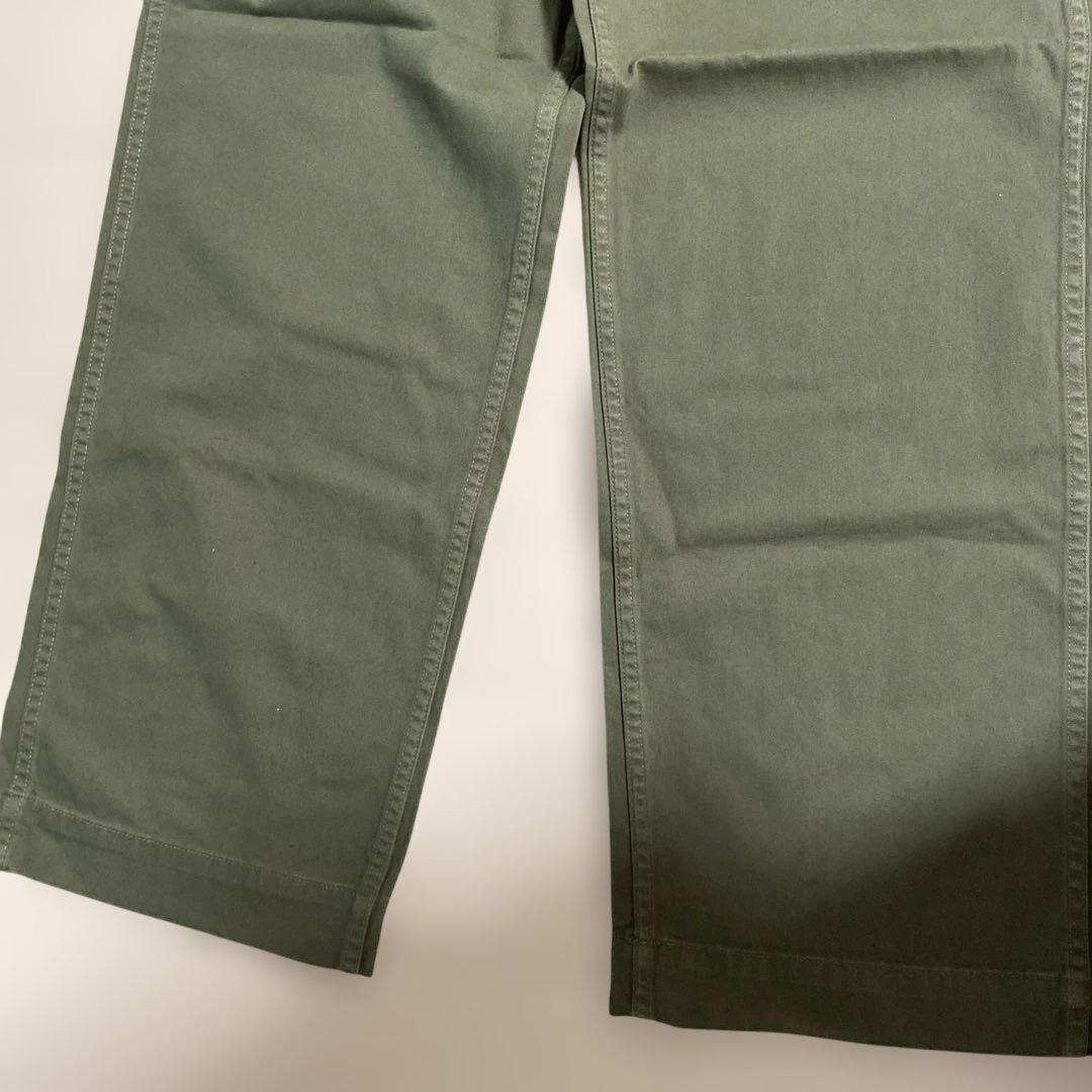 Spick and span ルーズベイカーパンツ　カーキ40 新品タグ付き