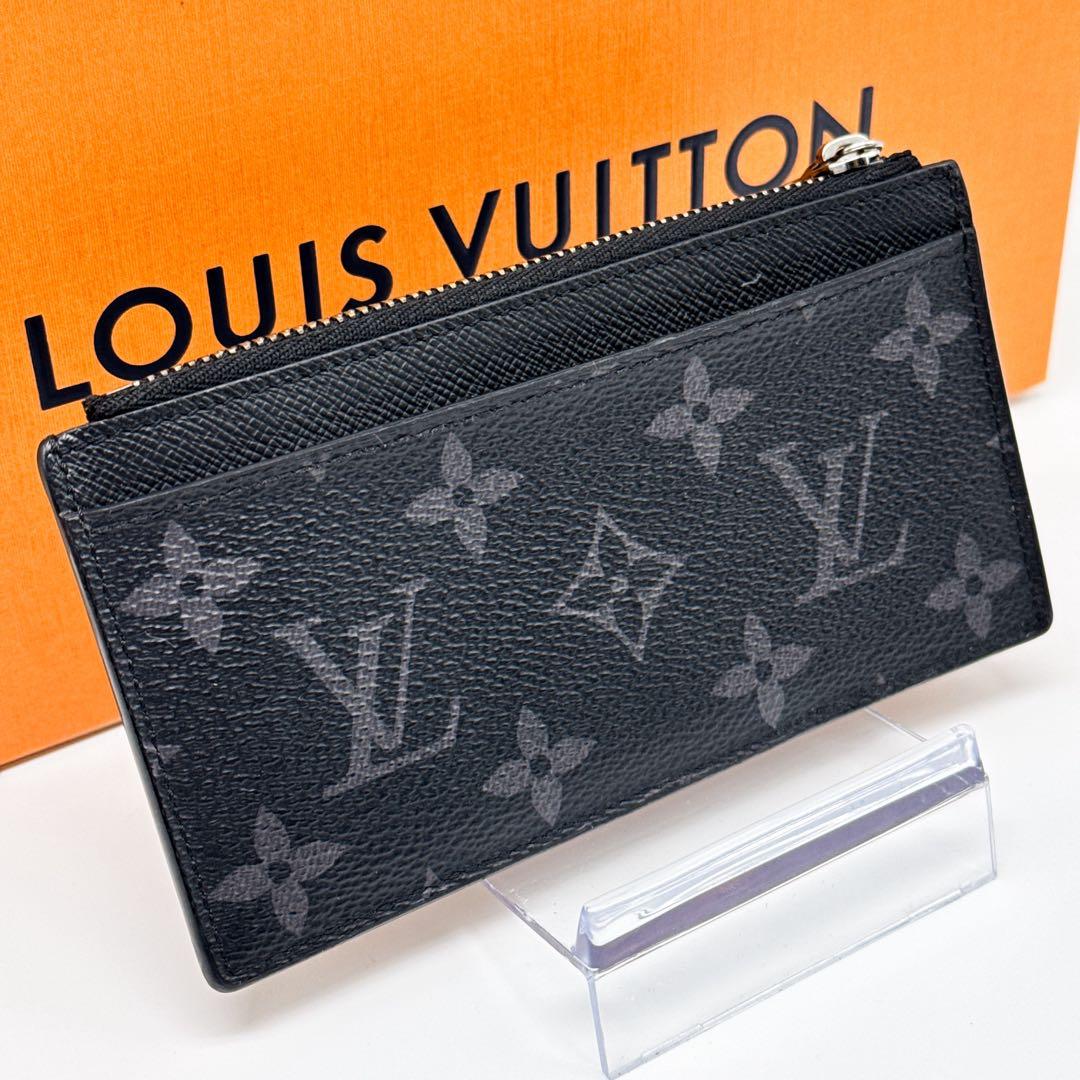 ルイヴィトン モノグラム タイガラマ カード グレー ケース 黒