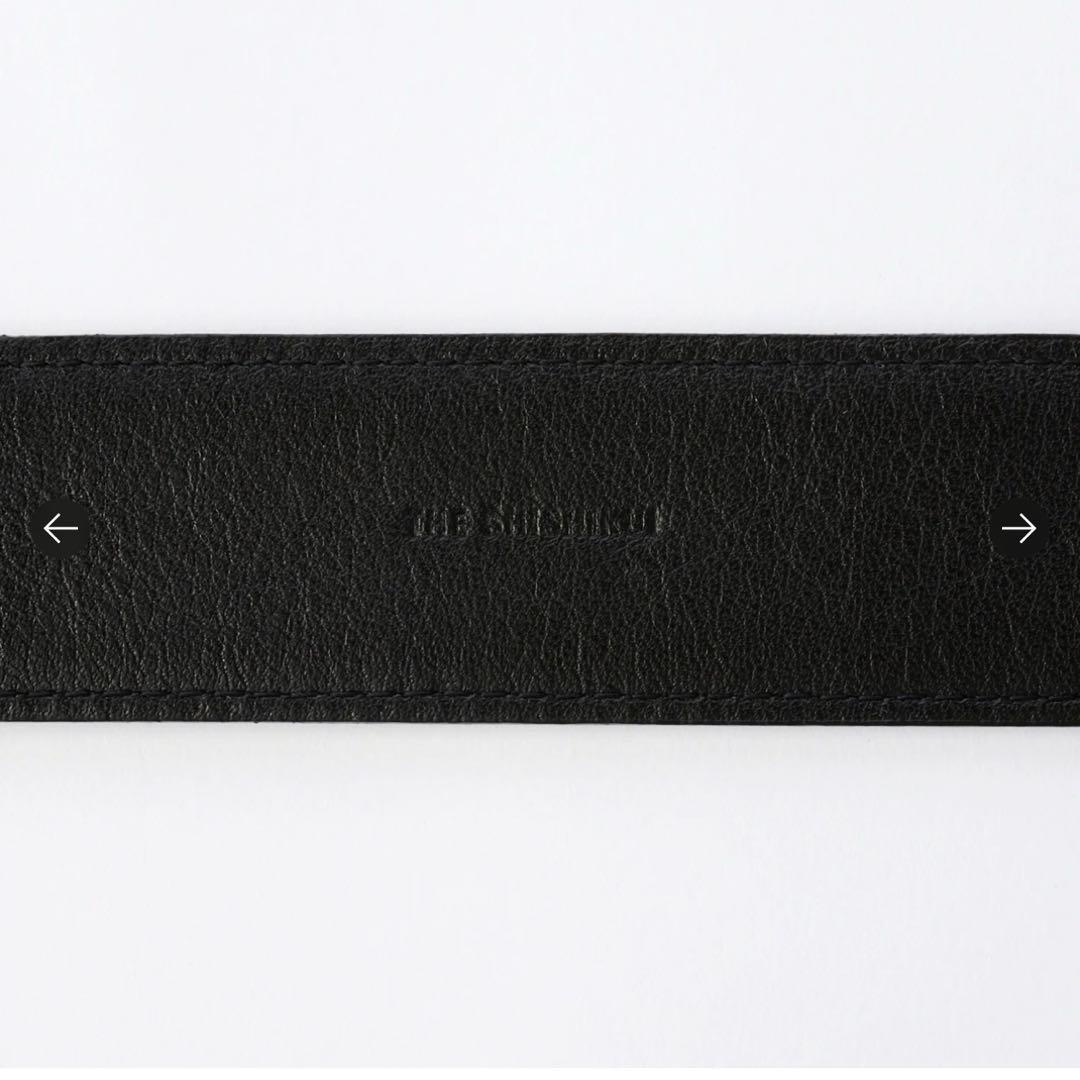 SHISHIKUI シシクイ 廃盤BELT ベルト　BLACK