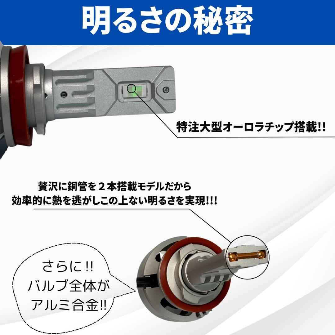 30000lm!H8/H11/H16ディープブルー フォグランプ!当店限定色！