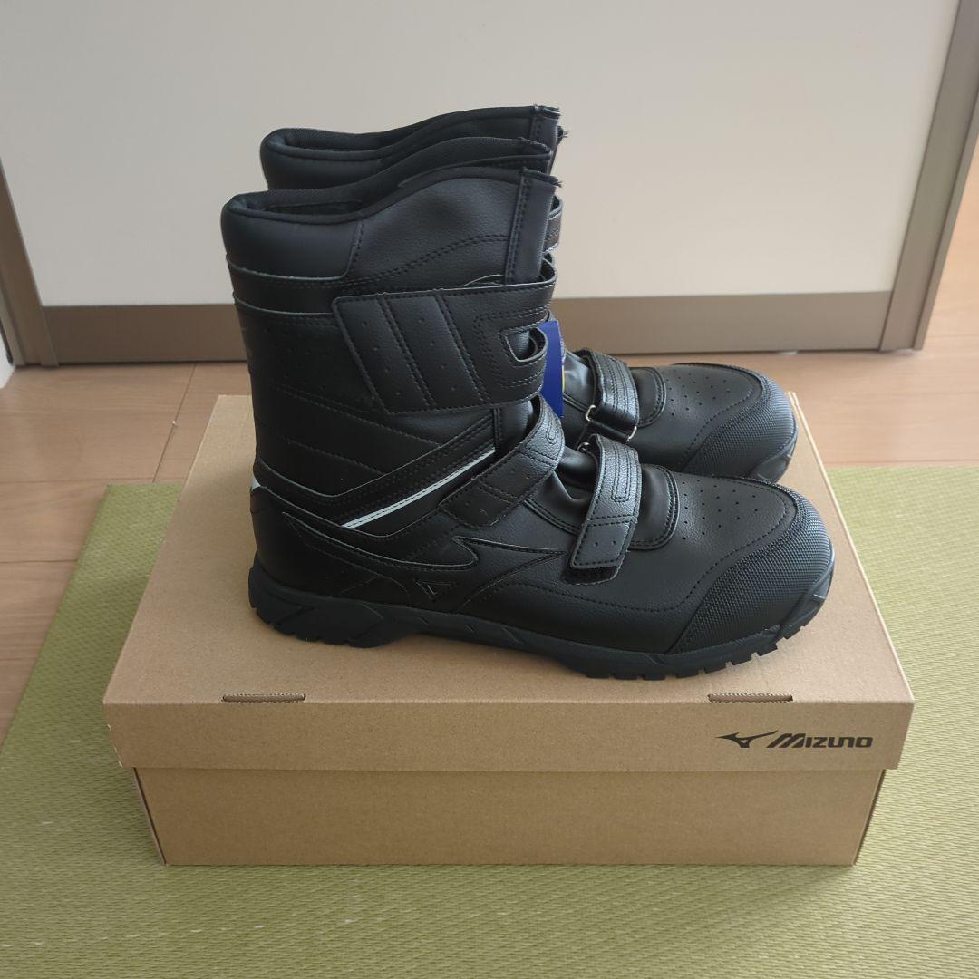 【新品未使用】ミズノ　安全靴 ブラック オールマイティBS29H