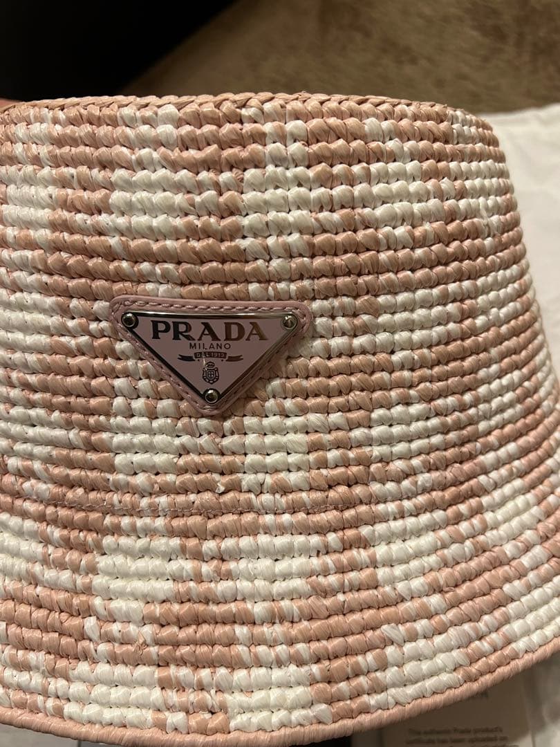【未使用】プラダバケットハット夏用