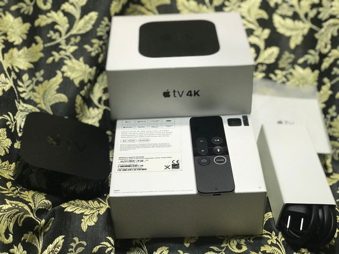 AppleTV 4K HDR (64GB) MP7P2LL/A 動作確認済み◎