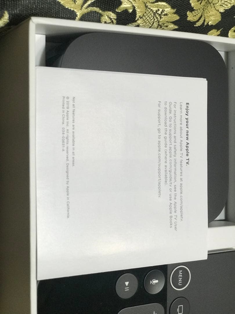 AppleTV 4K HDR (64GB) MP7P2LL/A 動作確認済み◎