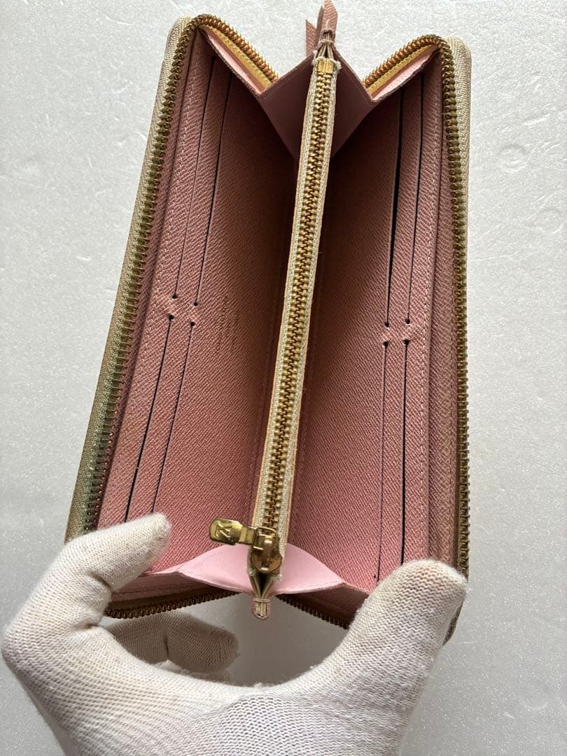 ルイヴィトン　ダミエ・アズール　ラウンドファスナー　ウォレット　長財布