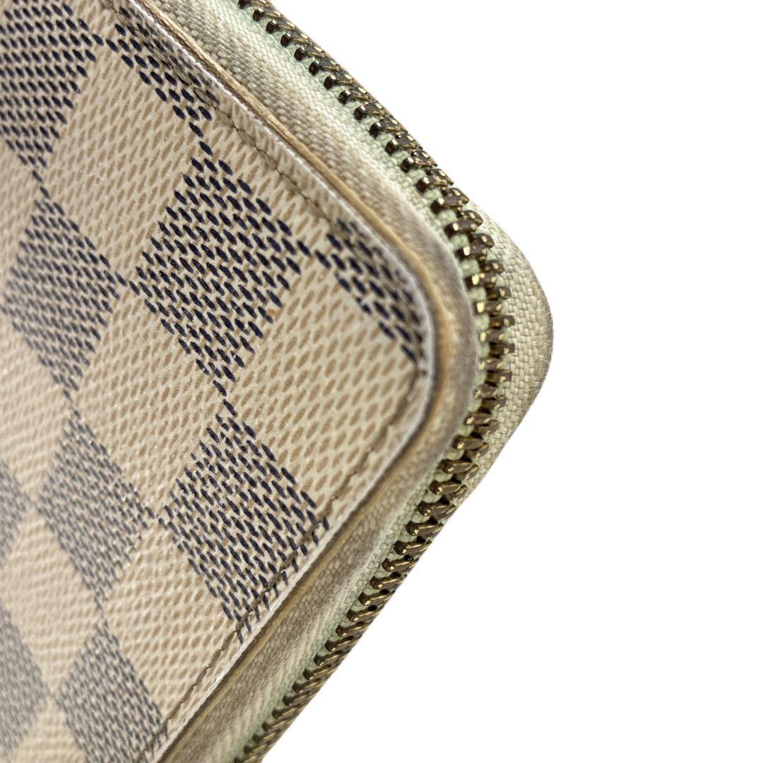 ルイヴィトン　ダミエ・アズール　ラウンドファスナー　ウォレット　長財布