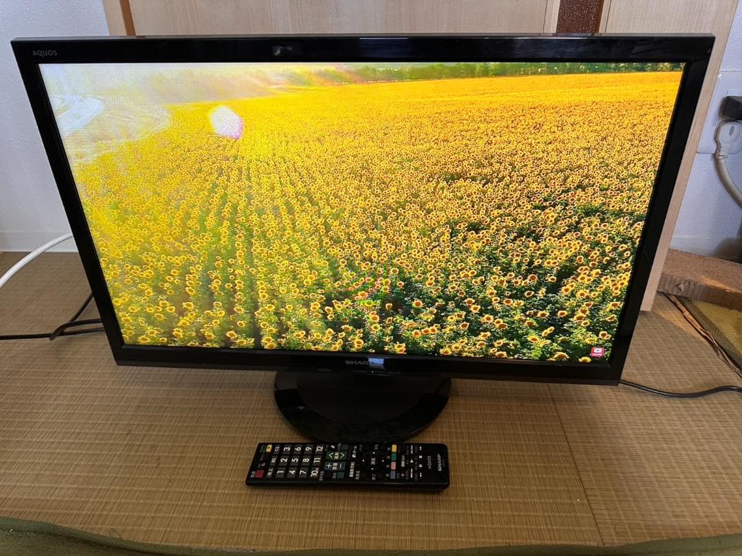 シャープ SHARP 24型 液晶 テレビ 2T-C24AD 2019年　美品