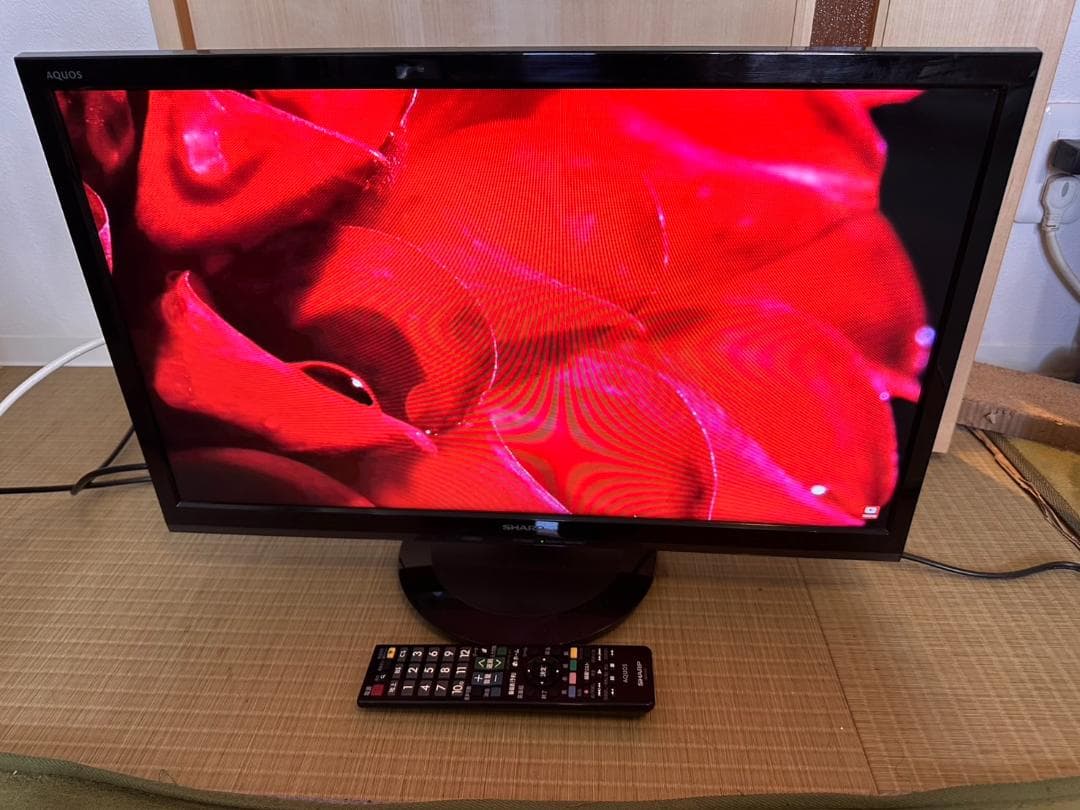 シャープ SHARP 24型 液晶 テレビ 2T-C24AD 2019年　美品