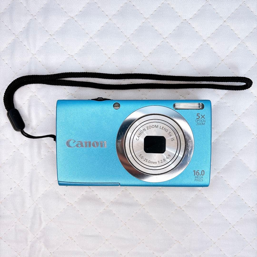 キャノン パワーショット Canon A2400 IS コンデジ デジカメ 良品
