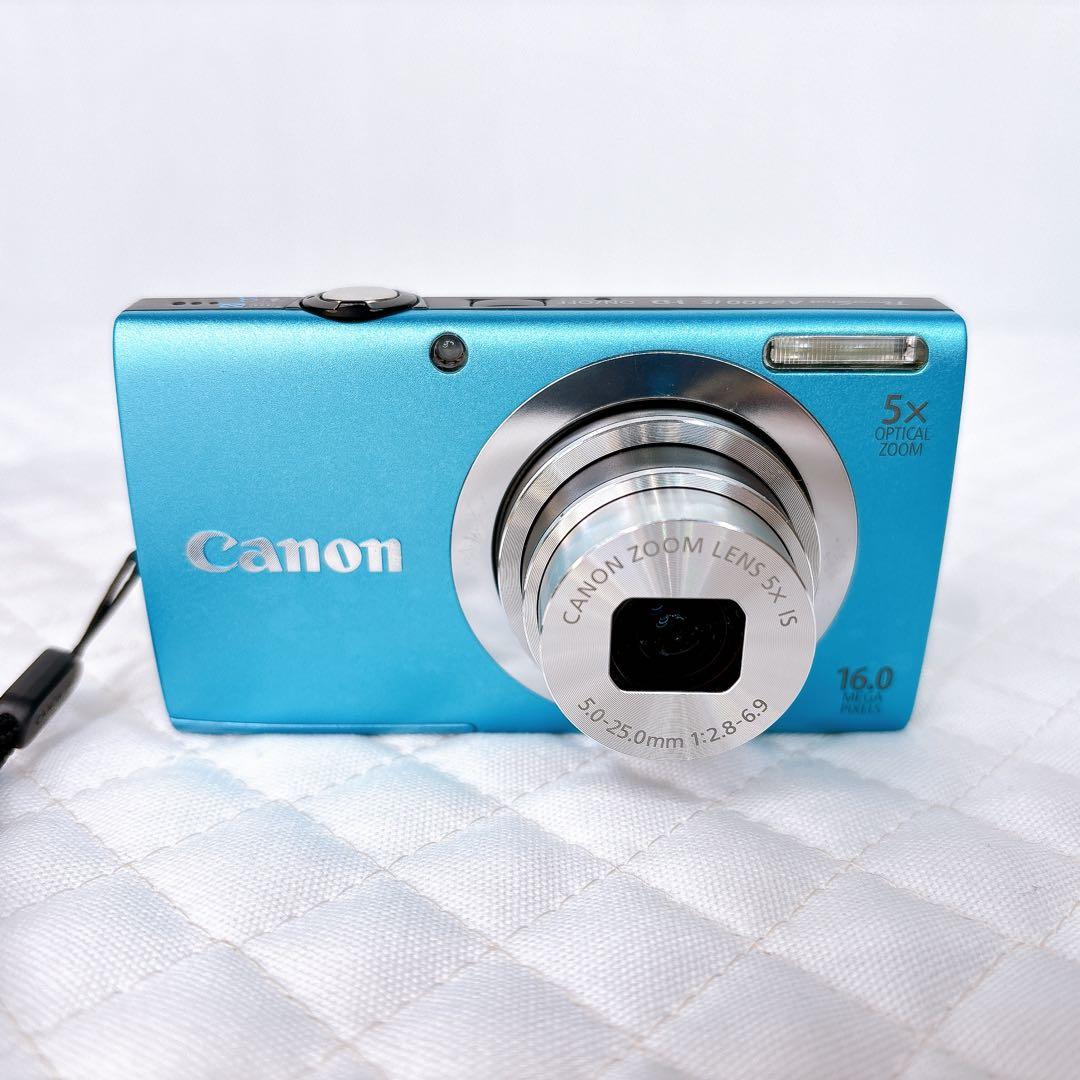 キャノン パワーショット Canon A2400 IS コンデジ デジカメ 良品
