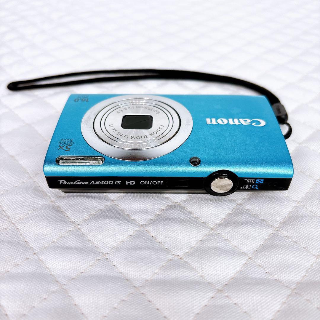 キャノン パワーショット Canon A2400 IS コンデジ デジカメ 良品