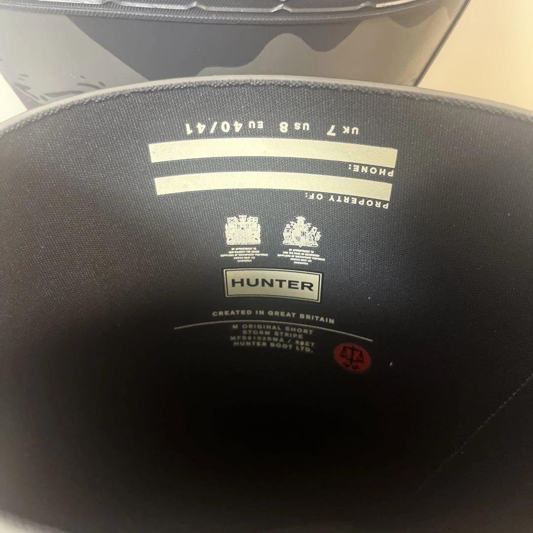 HUNTERレインシューズ